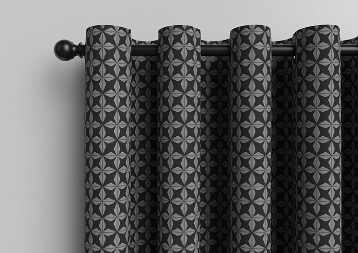 Hexgem, Onyx - Made to Measure Curtains - Image 12